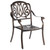 Indoor and Outdoor Bronze Dinning Set 4 Chairs with 1 Table Bistro Patio Cast Aluminum.