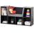 Modern Multi-Purpose Bookshelf with Storage Space and Gray Cushioned Reading Nook
