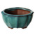 Decorative Mini Glazed Ceramic Bonsai Succulent Pots Flower Planter with Drainage Holes, 4 Pack