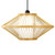 Modern Woven Bamboo Pendant Hanging Light Shade for Entryway and Living Room