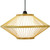 Modern Woven Bamboo Pendant Hanging Light Shade for Entryway and Living Room