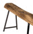 Rustic Carved Wood Natural Log Accent Bench for Entryway, Indoor and Outdoor