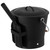 Black Iron Ash Bucket with Lid and Wood Handle Brush Use for Fire Pit, Wood Burning Stove and Grill
