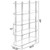5 Tier Open Bookshelf, Contemporary Classic Modern Style Free Standing Wood Display Rack Unit for Collections, 59" Height Etagere Bookcase