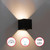 Modern Wall Sconce LED Waterproof Wall Lamp Aluminum with Adjustable Beam 10-Watt 4000K Cool White Indoor Outdoor for Bathroom Bedroom Corridor Living Room Stairs and Garden