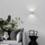 Modern Wall Sconce LED Waterproof Wall Lamp Aluminum with Adjustable Beam 10-Watt 4000K Cool White Indoor Outdoor for Bathroom Bedroom Corridor Living Room Stairs and Garden