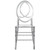 Modern Acrylic Phoenix Dining Chair, Stackable Transparent Party Chair, Crystal Clear Acrylic Chair for Events and Weddings