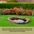 Faux Rock Fiberglass Garden Decorative Water Pond, Sandstone Outdoor Patio Waterfall Pond
