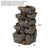 Decorative Rock Look Water Fountain for Home and Garden