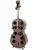 Wooden Violin Shaped Wine Rack-10 Bottle Decorative Wine Holder
