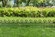 Vinyl Wrought Iron- Look Garden Ornamental Edging, Lawn Picket Fence Landscape Panel Border, Flower Bed Barrier