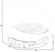 Plastic Bowl Shaped Sleeping Bed House Cat Cave Lounge with Ball Toy