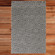 Handwoven Black and White Diamond Wool Flatweave Kilim Rug, 2' x 3'