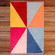 Handwoven Multicolored Geometric Wool Flatweave Kilim Rug, 2' x 3'