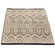 Handwoven Black and White Textured Wool Flatweave Kilim Rug