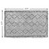 Handwoven Multicolored Geometric Trellis Plush Wool Shag Area Rug, 3' x 5'