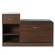 Wooden Entryway Shoe Storage Bench with Cushion
