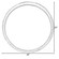 Round Rustic Wood and Galvanized Metal Framed Wine Barrel Shaped Wall Mirror
