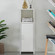 Wooden Home Tall Freestanding Bathroom Vanity linen Tower Organizer Cabinet, White