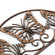 Decorative Butterfly Design Plastic Fence Garden Edging Landscape Border Path Panel, Pack of 6