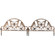 Decorative Butterfly Design Plastic Fence Garden Edging Landscape Border Path Panel, Pack of 6
