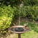 Outdoor Garden Bird Bath and Solar Powered Round Pond Fountain with Planter Bowl, Copper Outdoor Garden Bird Bath and Solar Powered Round Pond Fountain with Planter Bowl, Copper