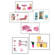 Wooden Doll House with Toys and Furniture Accessories with LED light for Ages 3+