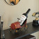 Metal Figurine Car Shaped Vintage Wine Single Bottle Holder Stand Rack
