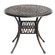 Indoor and Outdoor Bronze Dinning Set 2 Chairs with 1 Table Patio Cast Aluminum.
