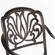 Indoor and Outdoor Bronze Dinning Set 2 Chairs with 1 Table Patio Cast Aluminum.