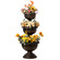 Outdoor Garden Triple Stacked Flower Bowl Urn Tier Planter Decoration, Bronze
