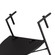 Indoor and Outdoor Rattan Decorative Plastic Foldable Balcony Table, Black