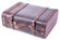 Decorative Wooden Leather Suitcase