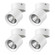 Sleek and Contemporary Aluminum Round LED Ceiling Spotlight - Adjustable Downlight with 15 Watt Cool White 4000K - Energy-Efficient Ceiling-Mounted Spot Lighting - Long-Lasting, Decorative and Modern - Ideal for Home, Office, and Commercial Spaces