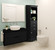 Tall Freestanding Storage Organizer Linen Tower, Vanity Closet, Bathroom Cabinet with 2 Open shelves, 3 Drawers, and a Closet