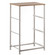 Sand Beige Bins and White Frame Storage Night Chest and Storage Chest