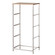 Sand Beige Bins and White Frame Storage Night Chest and Storage Chest