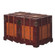 Vintage Storage Chest, Decorative Wooden Trunk, and Keepsake Box - Perfect for the Living Room, Bedroom or Study - Ideal for Blanket Storage or as a Playful Treasure Box for Classrooms
