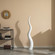 Tall Ceramic Black Animal Horn Floor Vase Elegant for Entryway Dining Living Room Decor Statement Piece with Distinctive Antler-Inspired Design Blending Contemporary Elegance and Nature-Inspired