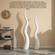 Tall Ceramic Black Animal Horn Floor Vase Elegant for Entryway Dining Living Room Decor Statement Piece with Distinctive Antler-Inspired Design Blending Contemporary Elegance and Nature-Inspired