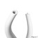 Tall Ceramic Black Animal Horn Floor Vase Elegant for Entryway Dining Living Room Decor Statement Piece with Distinctive Antler-Inspired Design Blending Contemporary Elegance and Nature-Inspired