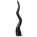 Tall Ceramic Black Animal Horn Floor Vase Elegant for Entryway Dining Living Room Decor Statement Piece with Distinctive Antler-Inspired Design Blending Contemporary Elegance and Nature-Inspired