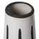 Ceramic Modern Painted Brushstrokes Tapered Flower Table Vase, Black and White