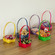 Set of 6 Decorative Baskets in Assorted Colors - Perfect for Easter Egg Hunts, Trick or Treat, Wedding Flower Girl Baskets, Halloween Parties, Christmas Decor, and Thanksgiving Decorations