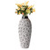 Timeless Flower-Inspired Ceramic Vase - Unique White Round Table Decor for Entryway, Dining Room, Living Room - Classic White Pottery - Elegant Home Accent with Chic Floral Touch Timeless Flower-Inspired Ceramic Vase - Unique White Round Table Decor for Entryway, Dining Room, Living Room - Classic White Pottery - Elegant Home Accent with Chic Floral Touch