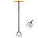 Gardenised 40-inch Lawn Aerator Spike - Soil Aerating Tool for Lawn Care, Yard and Garden Health - Perfect for Compact Soil, Grass Aeration, Lawn Revitalization with Comfortable Soft Sponge Grip