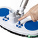 Quickway Imports Manual Weighted Swimming Pool Surface Cleaner Vacuum Head for Vinyl-Lined System with Dual Air-Relief Valves Swivel Hose Connector Ideal for Inground Above Ground and Residential Use