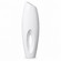 Modern White Ceramic Floor Vase, Sculptural Design, Available in 2 Sizes, Tall Decorative Vase with Open Center Design, Glossy White Contemporary Statement Décor for Living Room & Entryway