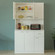 Wooden Kitchen Pantry Storage Cabinet with Drawer, Doors and Shelves, White