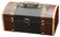 Vintage Inspired Decorative Wooden Treasure Chest and Shoe Box with Handle and Strap Ideal as Keepsake Box, Jewelry Box, Photo Storage Box for Shelves, Dresser or Table Top